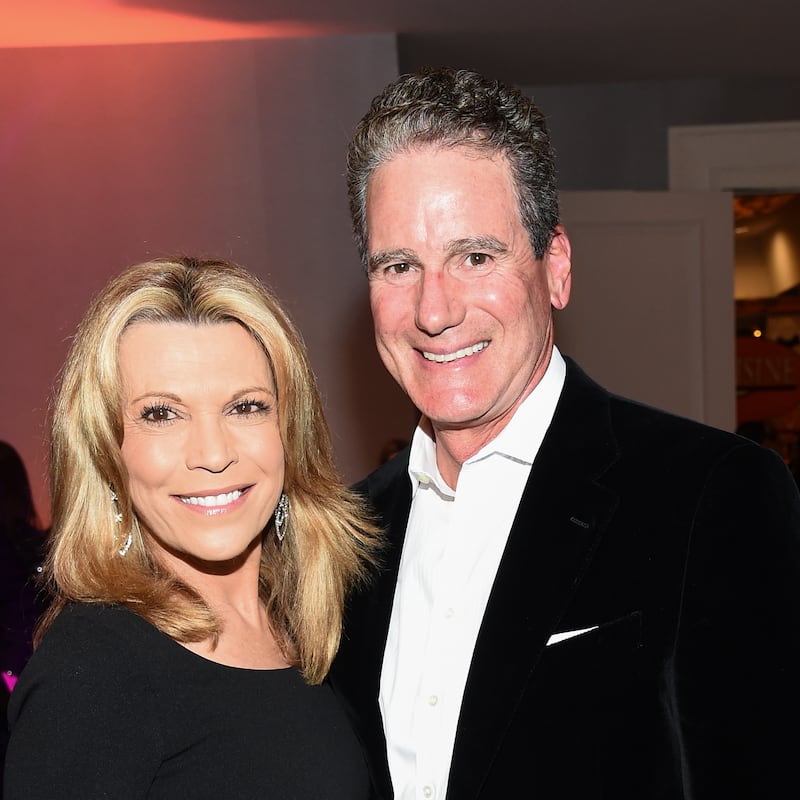 John Donaldson and Vanna White