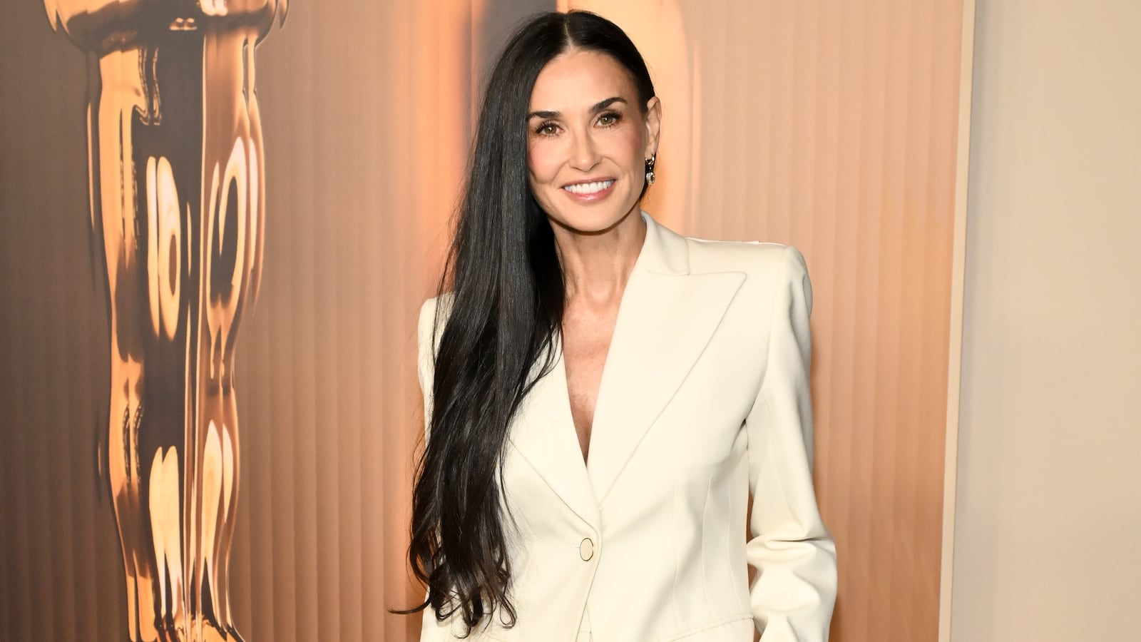 Demi Moore at the 97th Annual Academy Awards Nominees Dinner held at the Academy Museum of Motion Pictures on February 25, 2025 in Los Angeles, California. (Photo by Michael Buckner/Penske Media via Getty Images)