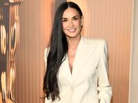 Demi Moore at the 97th Annual Academy Awards Nominees Dinner held at the Academy Museum of Motion Pictures on February 25, 2025 in Los Angeles, California. (Photo by Michael Buckner/Penske Media via Getty Images)