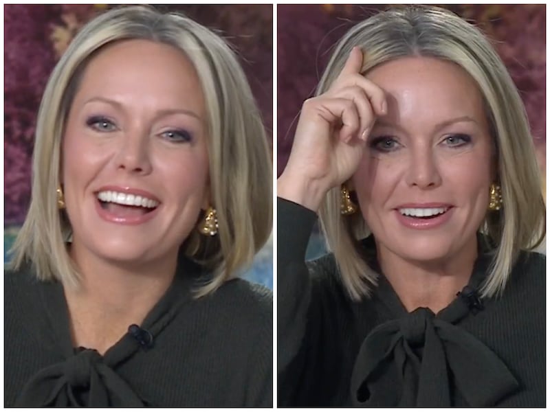 "Today" show anchor Dylan Dreyer ditched her signature side part for an Oct. 28 segment.