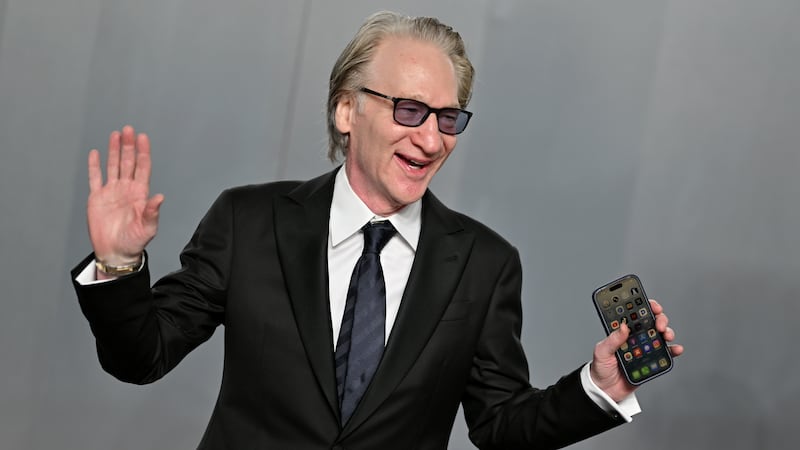 Bill Maher attends the 2026 Vanity Fair Oscar Party in Los Angeles on March 15, 2026.