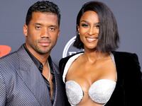 Russell Wilson and Ciara.