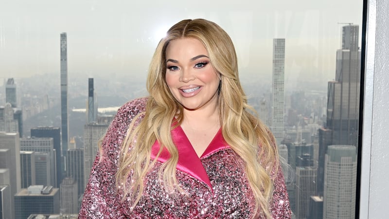 Trisha Paytas lights the Empire State Building