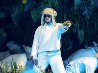 SAN JUAN, PUERTO RICO - JULY 11: Bad Bunny performs onstage during Night One of Bad Bunny: "No Me Quiero Ir De Aqui" Residencia En El Choli at Coliseo de Puerto Rico José Miguel Agrelot on July 11, 2025 in San Juan, Puerto Rico. (Photo by Kevin Mazur/Getty Images)