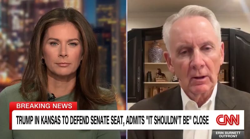 Former Kansas Gov. Bill Graves told Erin Burnett that a Trump rally is like the freak show at the carnival.