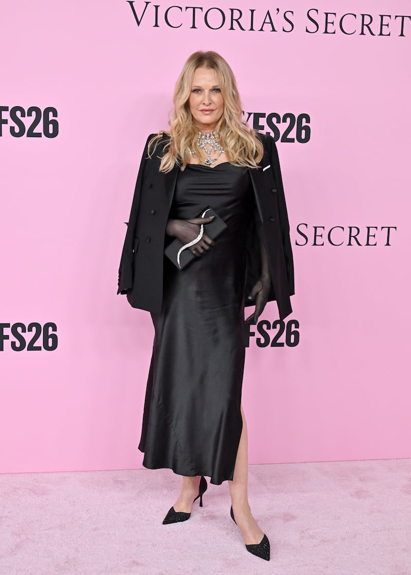 CULVER CITY, CALIFORNIA - OCTOBER 18: Karen Mulder attends the Victoria's Secret Fashion Show 2026 at Sony Pictures Studios on October 18, 2026 in Culver City, California. (Photo by Axelle/Bauer-Griffin/FilmMagic)