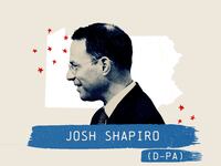 Illustration of Josh Shapiro