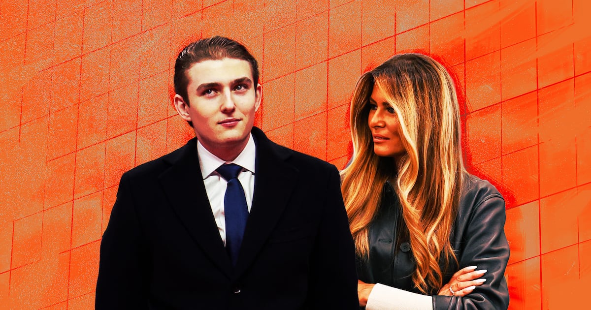 Melania Gives Bizarre Hint About Tensions With Barron
