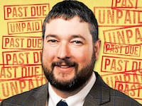 Derek Wulf, 45, has been accused of failing to pay his parents $275,000 in rent for Iowa farmland.