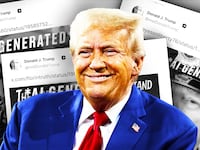 Trump's AI-Generated post spree.