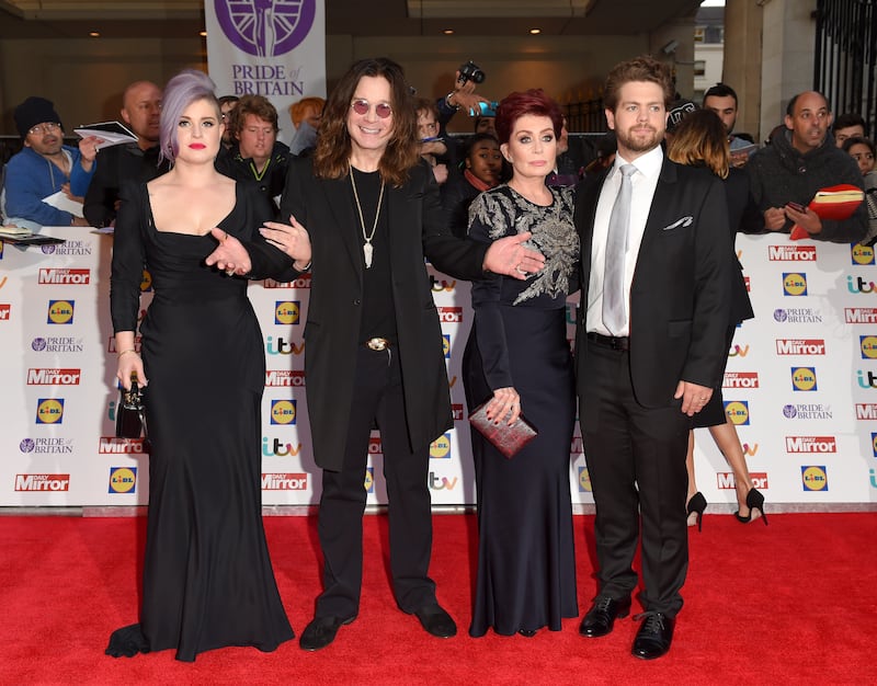 Kelly Osbourne, Ozzy Osbourne, Sharon Osbourne and Jack Osbourne
