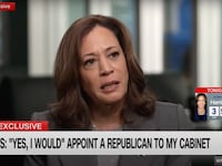 Kamala Harris on CNN.