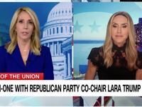 Dana Bash and Lara Trump