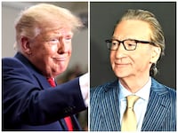 Donald Trump and Bill Maher.