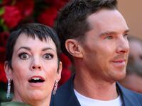 Olivia Colman and Benedict Cumberbatch