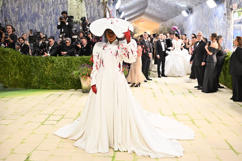 Naomi Osaka at The 2026 Met Gala Celebrating "Costume Art" held at The Metropolitan Museum of Art on May 4, 2026, in New York, New York.