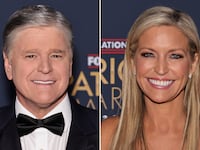 Sean Hannity and Ainsley Earhart
