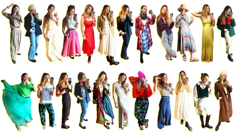 Outfit photos of Elizabeth Brockway
