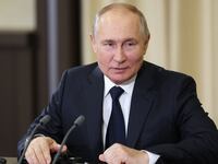 Russian President Vladimir Putin meets Defence Minister Sergei Shoigu