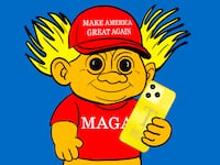 MAGA Troll illustration