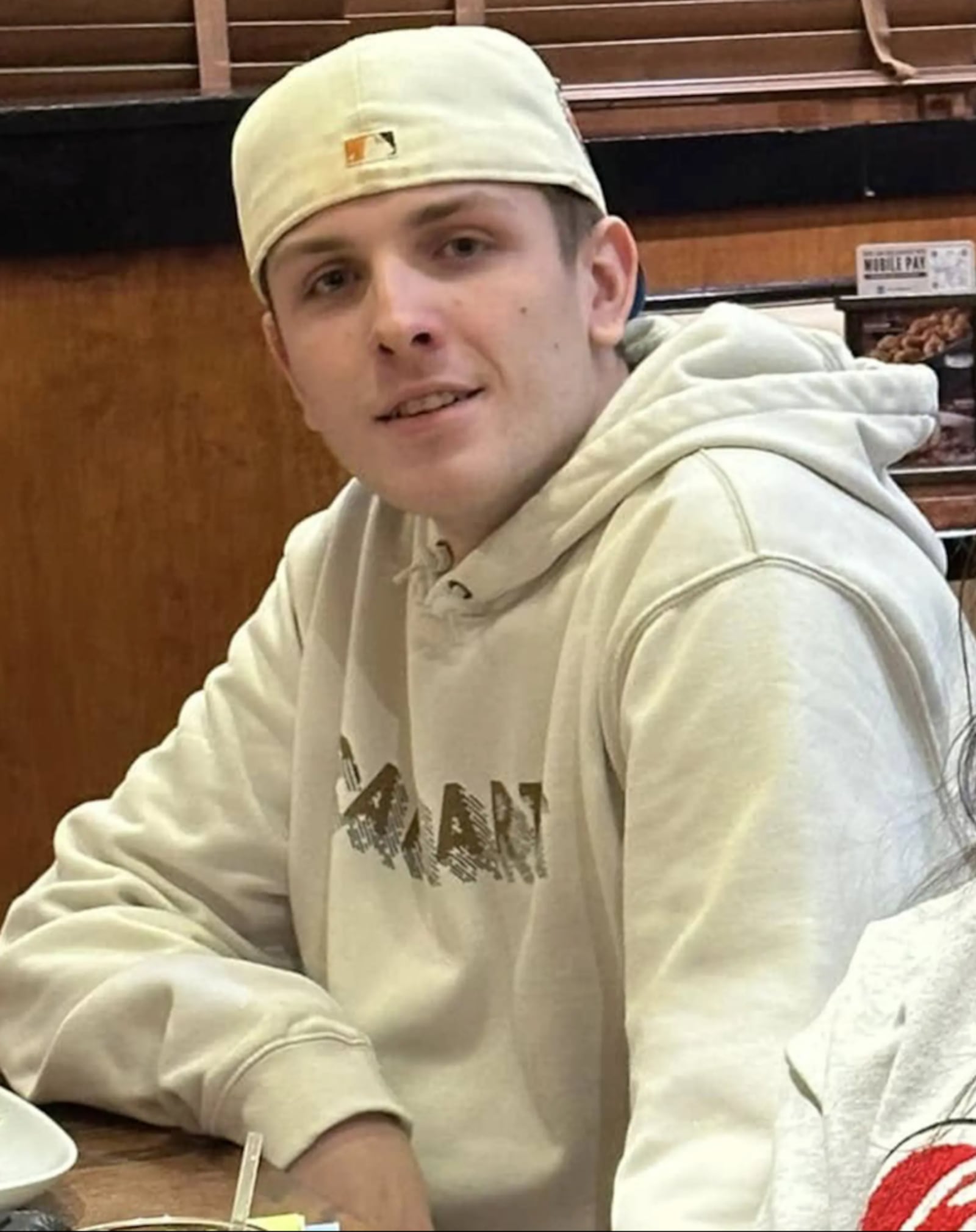 Dante Milne, 25, a trainee welder, allegedly texted, “I’m gonna hijack this b---h and crash ur row only." Instagram/ Patti Ost