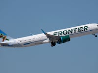 A Frontier Airlines Airbus A321