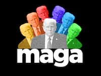 Donald Trump, MSNBC illustration