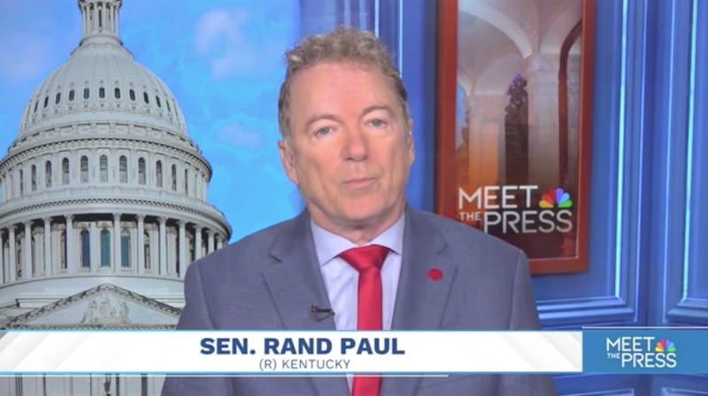 Rand Paul on Meet the Press with Kristen Welker