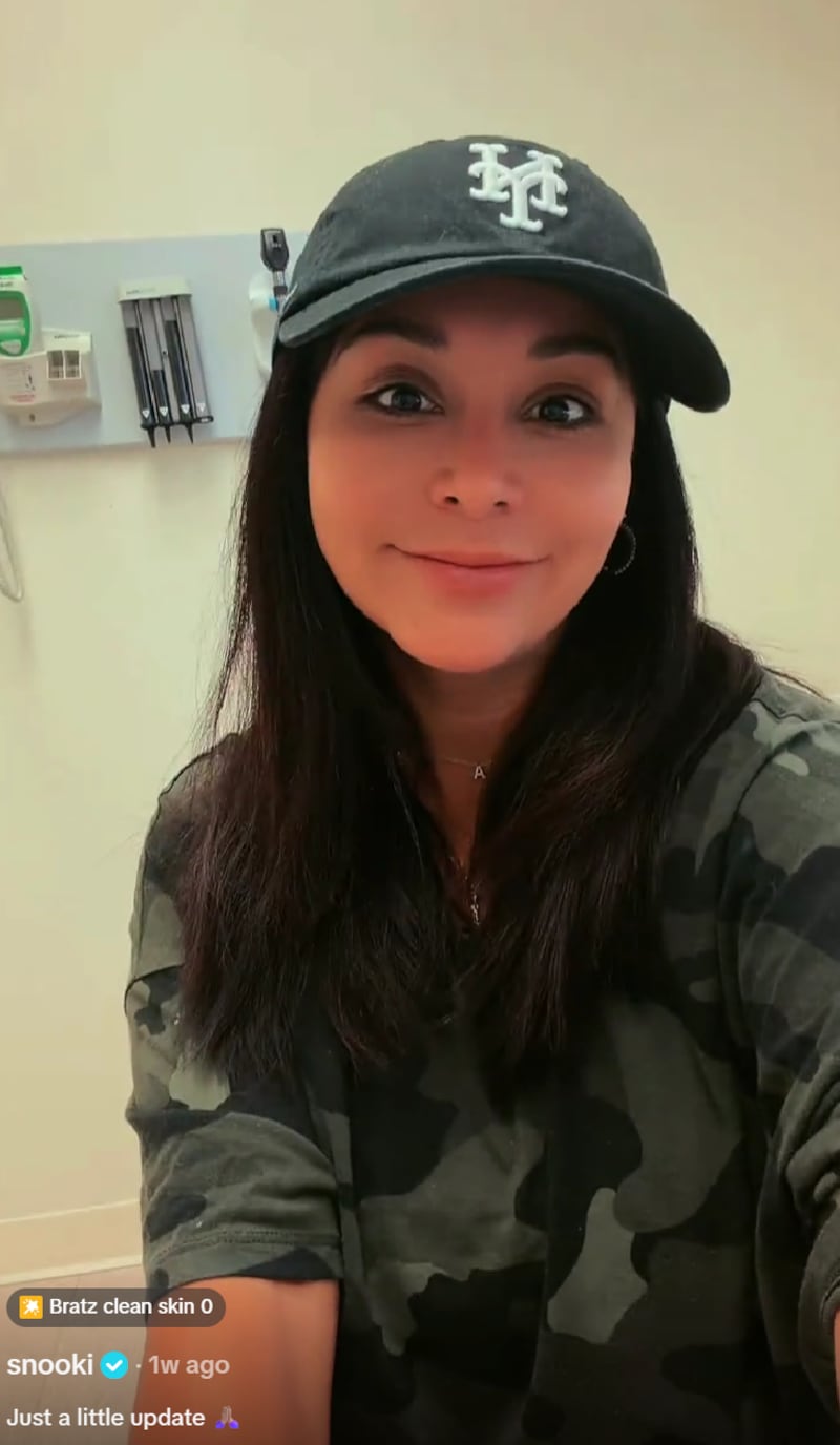 Snooki shared the good news about her cancer battle with her followers on TikTok.