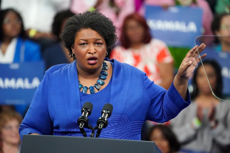 Stacey Abrams.