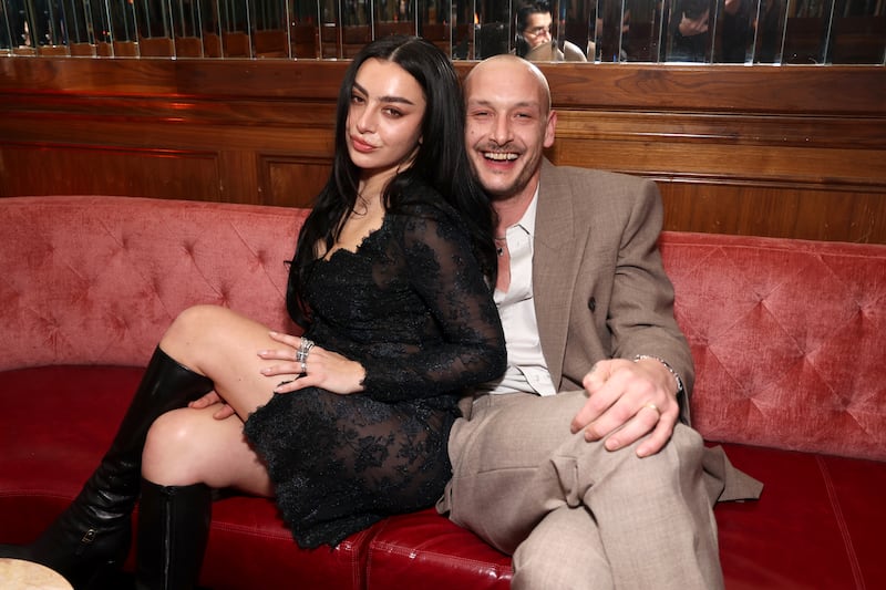Charli XCX and George Daniel