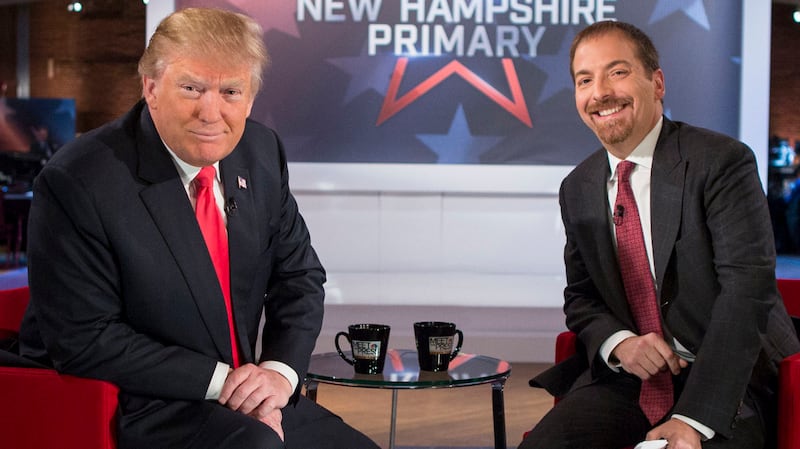 Chuck Todd, Donald Trump