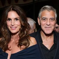 Cindy Crawford, George Clooney, and Rande Gerber