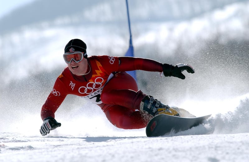 Canada's Ryan Wedding at the 2002 Winter Olympics.