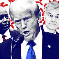 Dr. Ben Carson, Donald Trump and Dr. Mehmet Oz