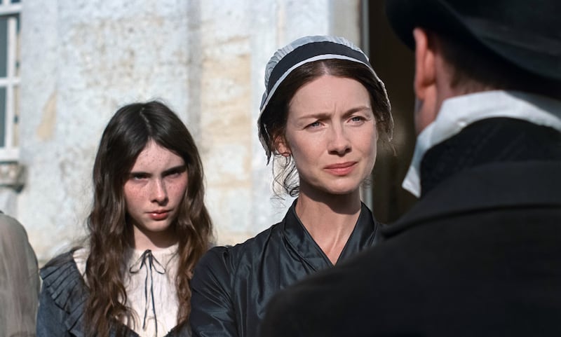Bodhi Rae Breathnach and Caitríona Balfe in Sense and Sensibility