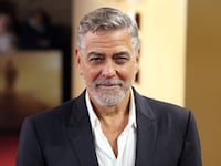 LONDON, ENGLAND - DECEMBER 03: George Clooney attends the UK premiere of "The Boys In The Boat" at Curzon Cinema Mayfair on December 03, 2023 in London, England. (Photo by Neil P. Mockford/Getty Images)