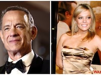 Tom Hanks and Carly Reeves