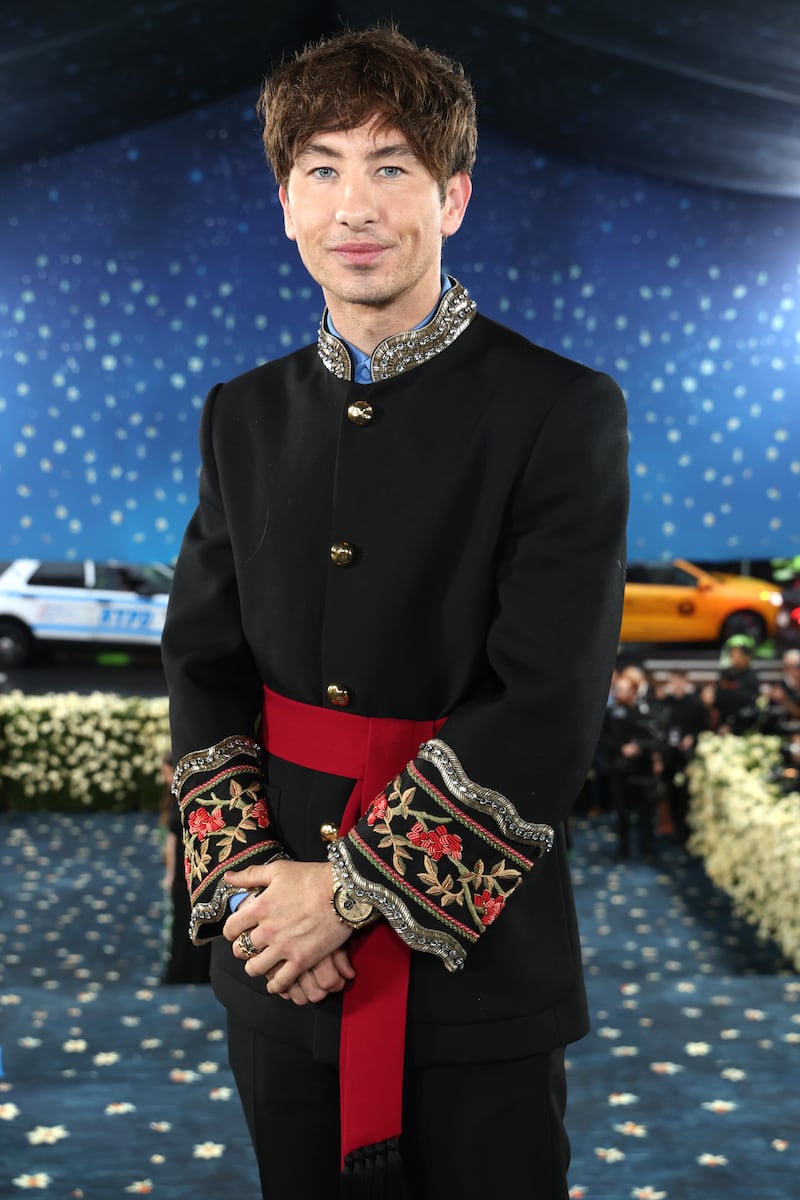 Barry Keoghan at the 2025 Met Gala Celebrating "Superfine: Tailoring Black Style" in New York City.