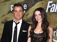 Justin Theroux and Nicole Brydon Bloom