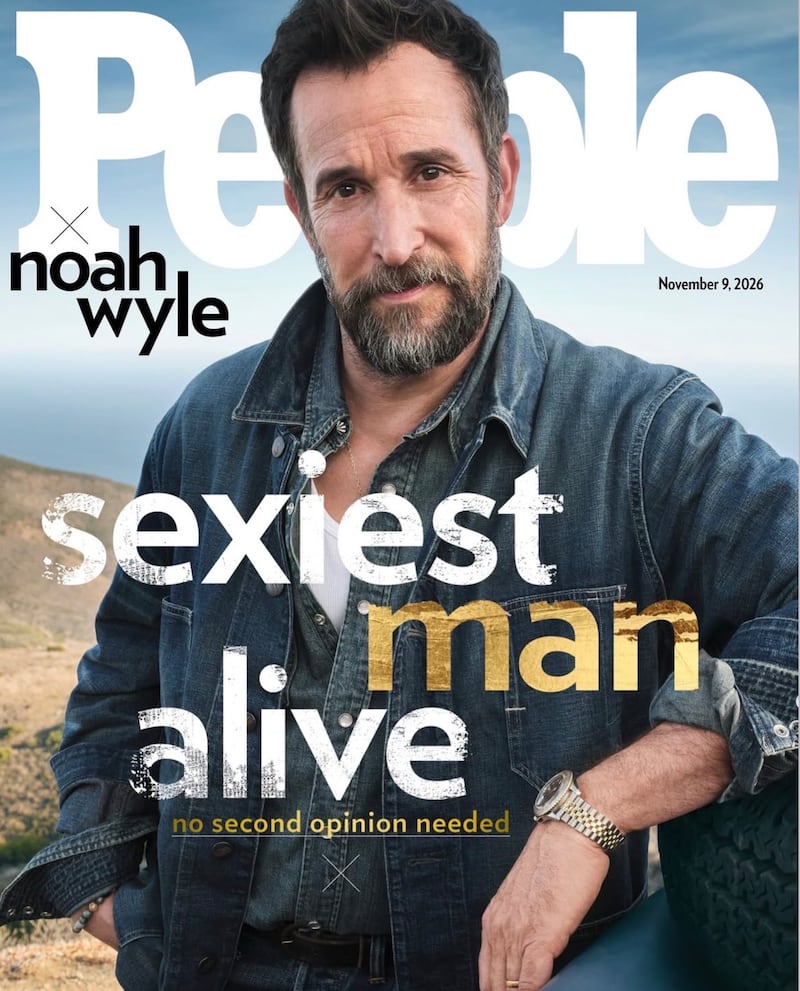 Noah Wyle was People's choice for “Sexiest Man Alive.”