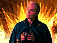 A photo illustration of Kate Winselt in The Regime.