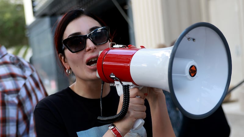 Laura Loomer launched into an unhinged rant about her rumored romantic entanglement with Trump to repeat salacious and unfounded claims about Harris’ sexual history.