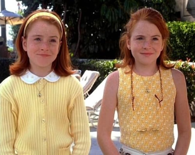 Lindsay Lohan became a household name after she played twins Annie and Hallie in the 1998 comedy, “The Parent Trap.”