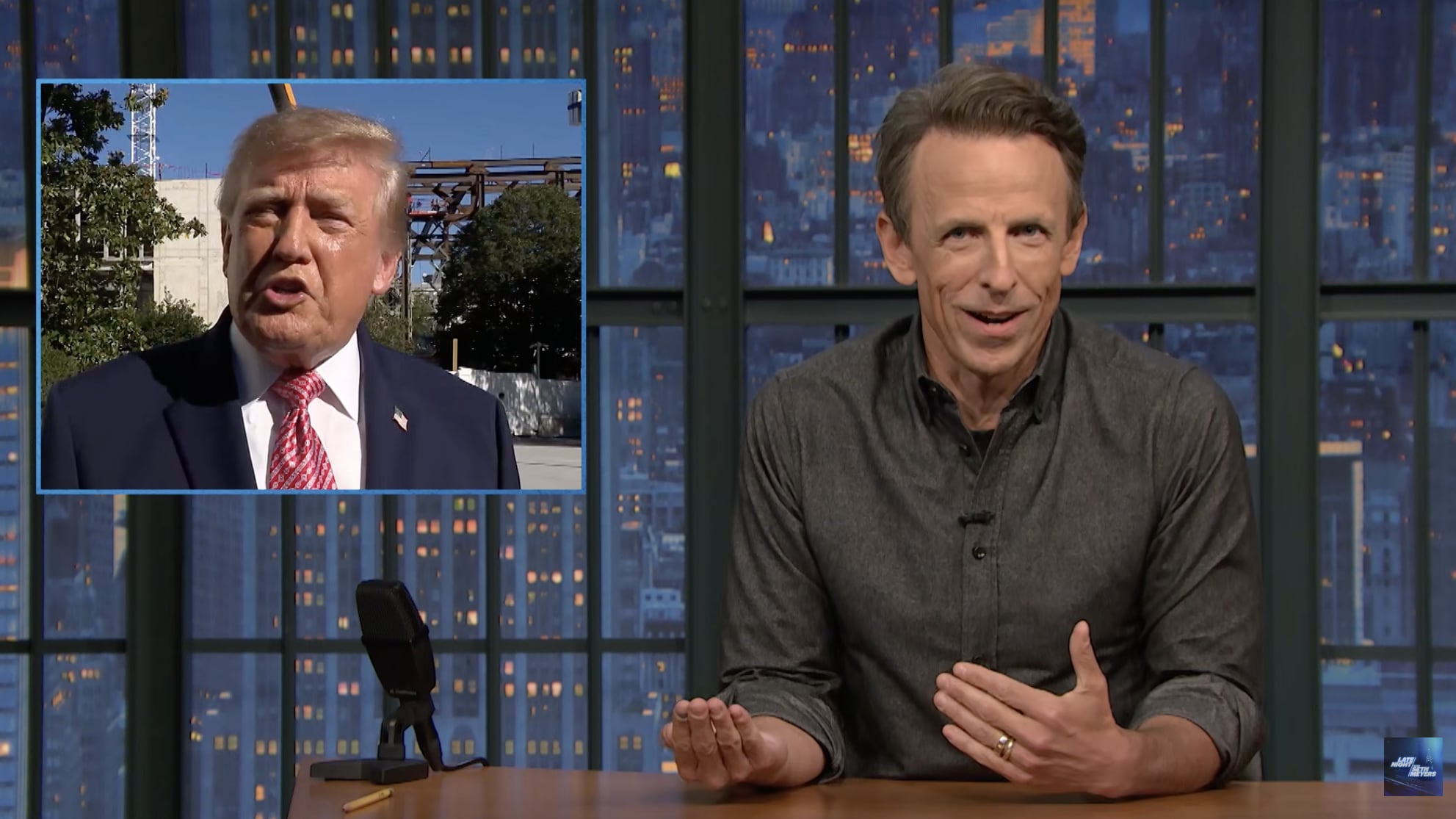 Trump’s Bizarre Hallucination Exposed by Late-Night Nemesis