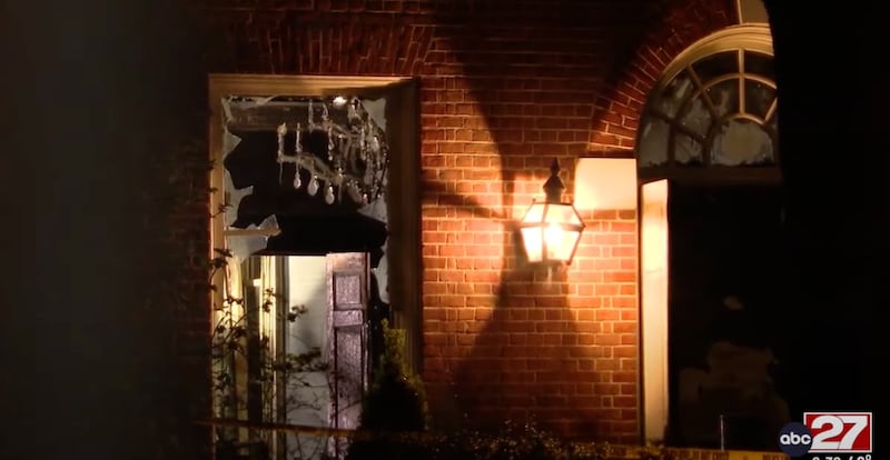 PA Governor's mansion fire.