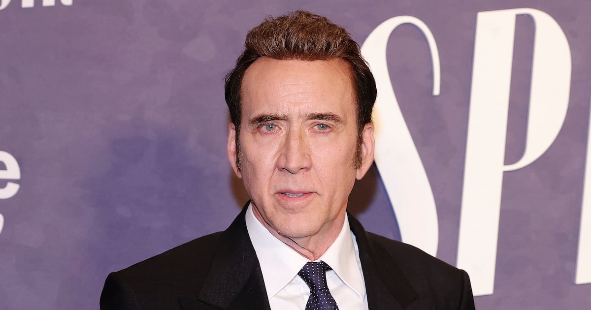 Nicolas Cage, 62, Makes Rare Public Appearance With Fifth Wife Riko Shibata, 31 - The Daily Beast image