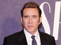 Nicolas Cage attends Prime Video’s “Spider-Noir” world premiere in 2026.