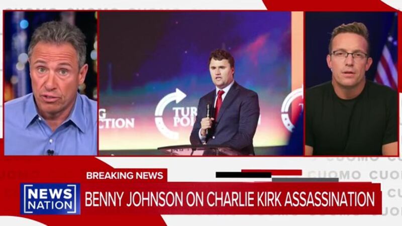 Chris Cuomo and Benny Johnson