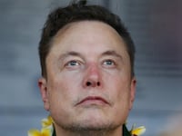 Elon Musk, chief executive officer of SpaceX and Tesla, attends the launch of SpaceX's Starlink internet service in Indonesia.